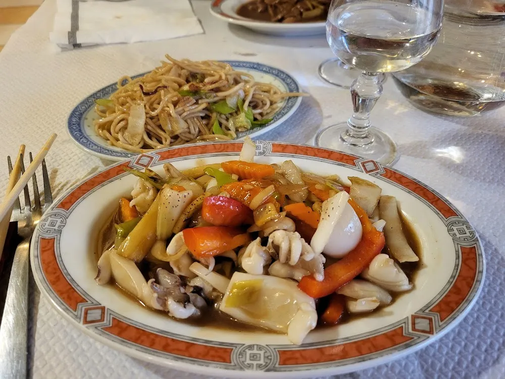 Poulpe Aux Légumes Croquants